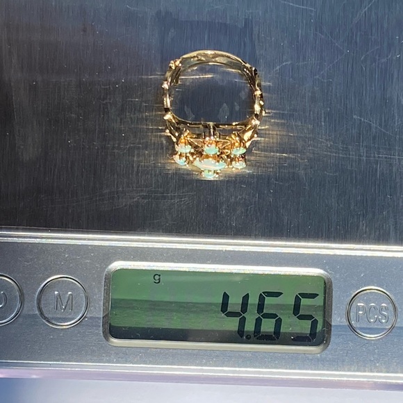 14KT Antique Australian opal ring😍✨ - Picture 16 of 17